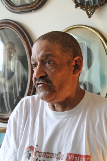 Norman Montgomery, of the Black Metropolis Convention & Tourism Council, grew up in the Ida B. Wells homes in Bronzeville, and lived there until 1961. He is concerned that the opening of Wal-Mart will lead to the closure of local businesses. (Photo/Ali Trumbull)